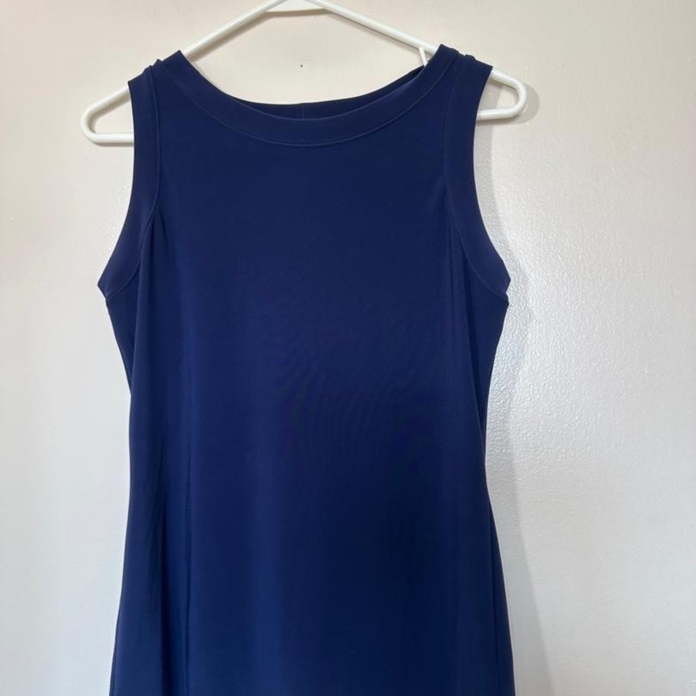 Blue Norma kamali women’s tank top